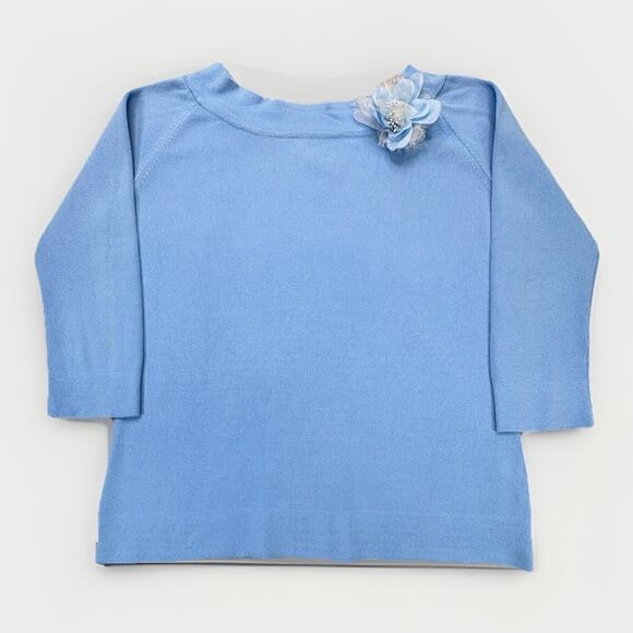 Joseph A Tops - Joseph A. Women's Blue Shirt XL 3/4 Sleeve, Knit